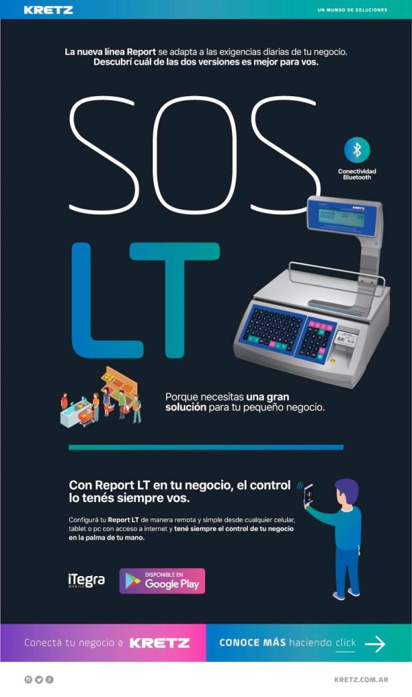 Report LT 30kg USB - Imagen 3